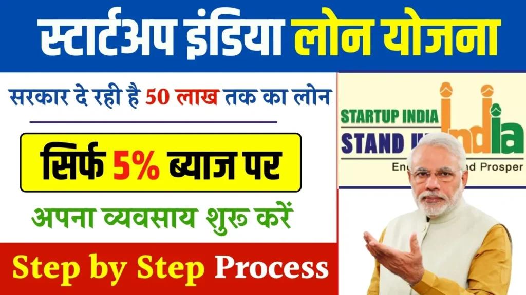 Startup India Loan Scheme 2025